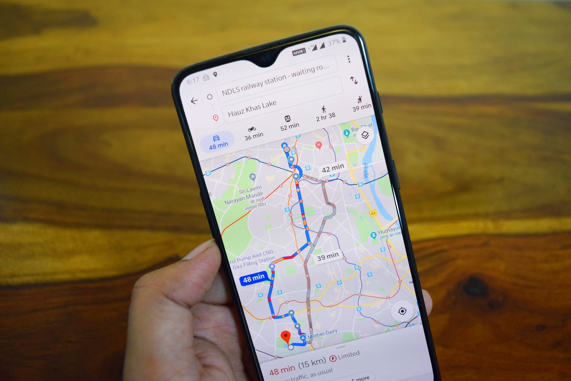 google maps for delivery routes