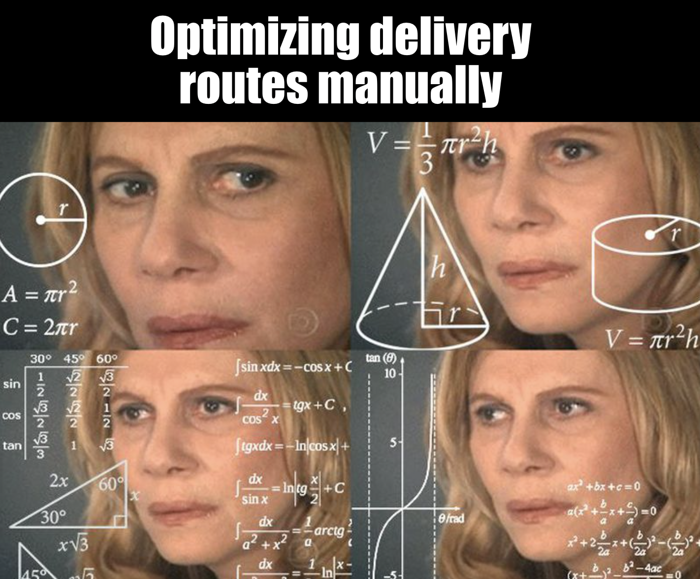 route optimization meme