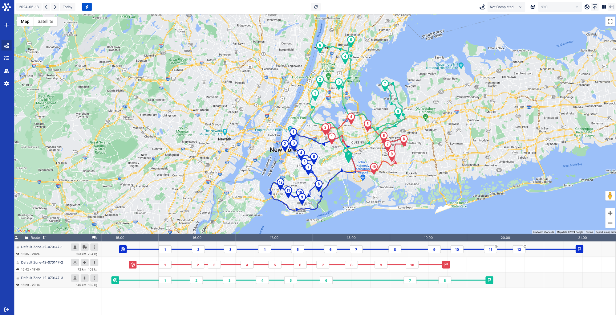 ufleet route optimization module